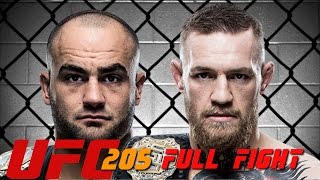 UFC 205: Conor McGregor vs. Eddie Alvarez FULL FIGHT HIGHLIGHTS