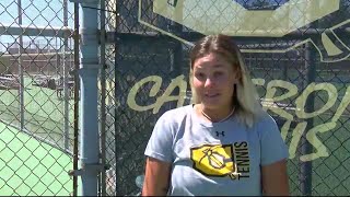 Cameron Women's Tennis wins in Lone Star Tournament screenshot 1