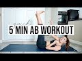 Quick and Easy Ab Workout | 5 MIN AB WORKOUT