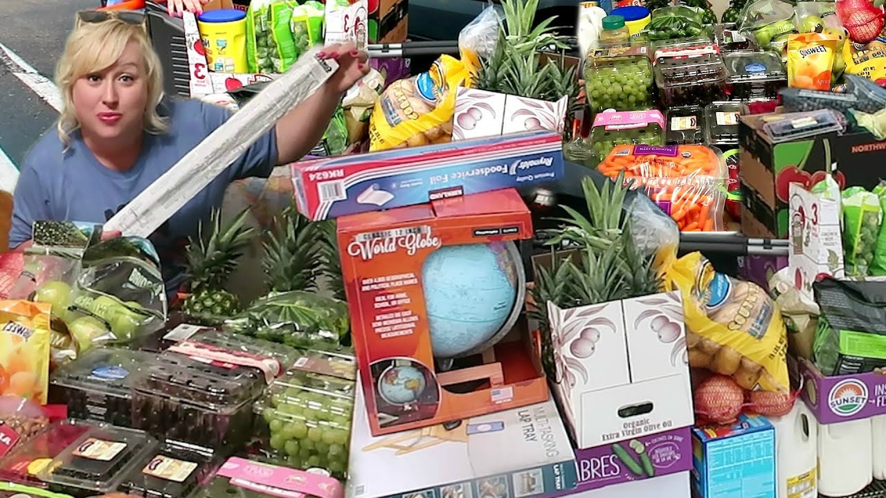 big family table 💰MASSIVE COSTCO Once-A-Month GROCERY HAUL for our LARGE FAMILY + WHERE Do We PUT It ALL???
