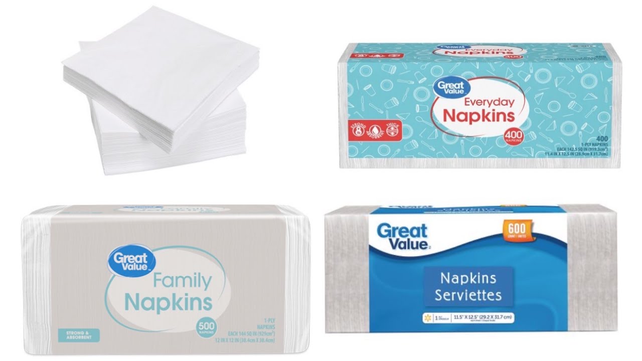 Fully Automatic 500 300 Great Value Family Napkins Paper Napkins