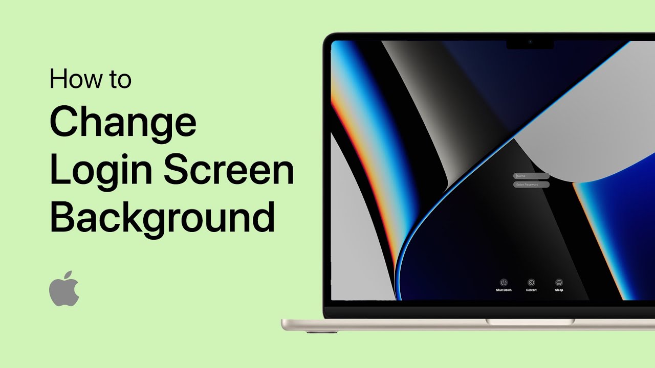 How To Customize Login Screen Background on Mac OS - YouTube