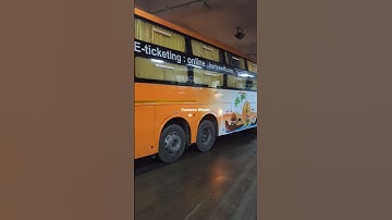 KSRTC GAJRAJ SWIFT 💥 THIRUVANANTHAPURAM - BANGALORE 🙌 #youtube #short #KSRTC #bus