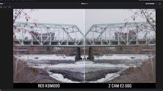 RED KOMODO vs Z CAM E2S6G Part 3  Color, global vs rolling shutter, DaVinci Resolve