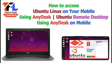 How to access Ubuntu OS on Your Mobile using AnyDesk | Ubuntu Remote Desktop using AnyDesk on Mobile