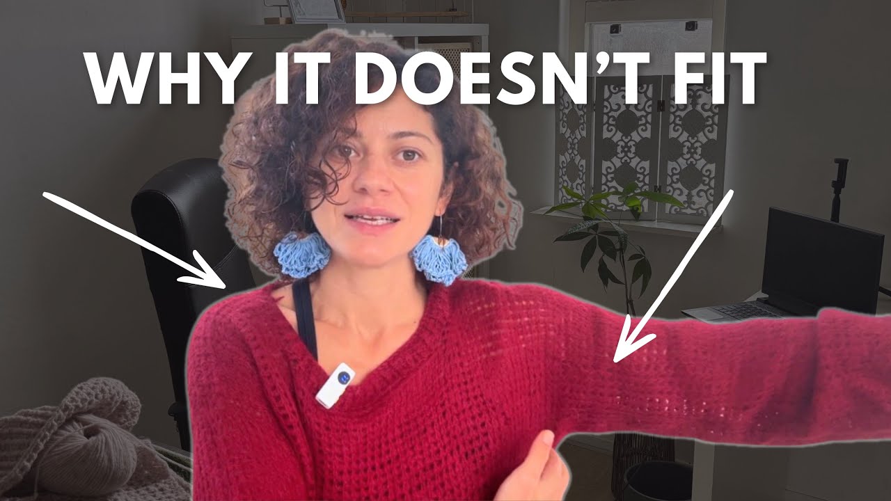 5 Crochet Sweater Fit Mistakes (And How to Fix Them) - YouTube