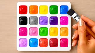 3 Easy Satisfying Acrylic Painting Ideas You Can Try Today!