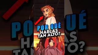 Por qué Rengoku Habla tan alto En Demon Slayer! Anime Explicado #shorts #demonslayer #rengoku
