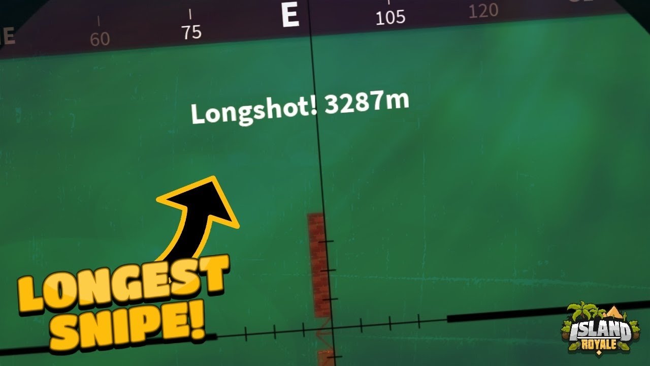 Longest Snipe In Island Royale 3 3k Meters Youtube