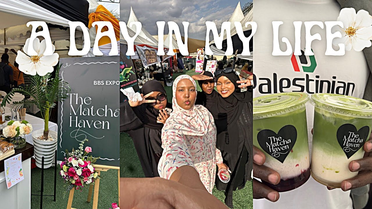 ДЕНЬ ИЗ МОЕЙ ЖИЗНИ|| Выставка в торговом центре BBs 🎪пробую матча-рай, grwm toasty makeup ✨🪞