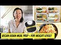 WEEKLY ASIAN VEGAN MEAL PREP - FOR WEIGHT LOSS!!