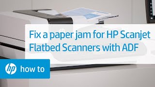 hp automatic document feeder troubleshooting