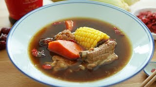 Corn and Pork Ribs Soup - 玉米排骨汤