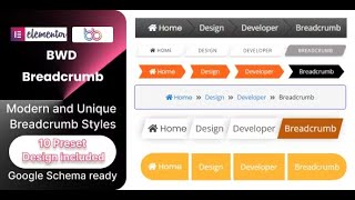 BWD Breadcrumb Addon For Elementor By BestWpDeveloper