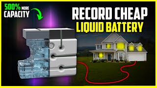 This Redox Flow BREAKTRHOUGH Will Replace Lithium For Good