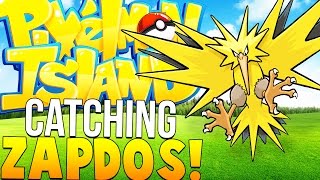 CATCHING ZAPDOS - Minecraft Pixelmon Island - Pokemon Mod CATCHING ZAPDOS - Minecraft Pixelmon Island - Pokemon Mod