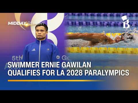 Ernie Gawilan wins Asian Para Games gold, qualifies for LA 2028 Paralympics | Midday Report