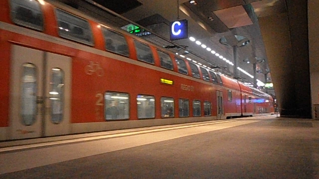 Regional Express (RE) Train Germany, Departed from Berlin Main Station