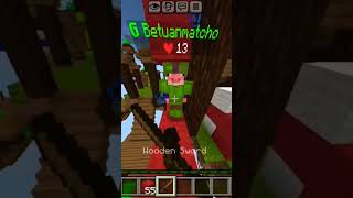 Minecraft Bedwars #minecraft #pvp #viralshort #minecraftmemes #trending #bedwars #bedwarsshorts #mc