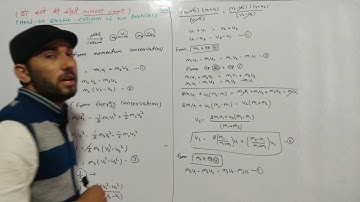 Head-on Elastic Collision of two particle