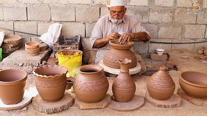 Clay Pottery Primitive Earthenware Art Potter Making Roman Style Prehistoric Pottery - DayDayNews