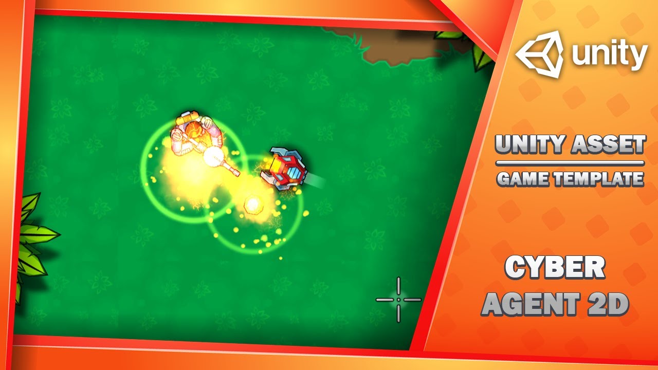 Cyber Agent 2D - Game Template, video preview 4