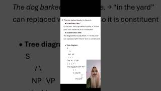 Analysis Movement test and Subtitution Test to fulfil the last project of syntax course