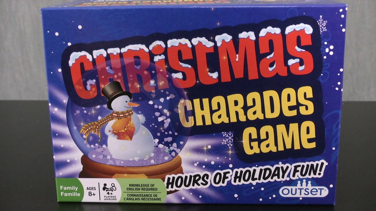 Christmas Charades Game from Outset Media - YouTube