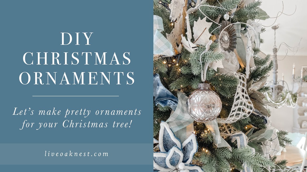 59 Unique DIY Christmas Ornaments - Easy Homemade Ornament Ideas