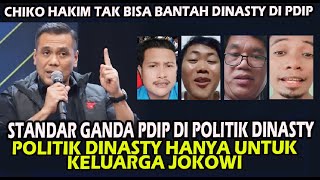 PDIP LAKUKAN STANDAR GANDA POLITIK DINASTY !! POLITIK DINASTY HANYA BERLAKU PADA KELUARGA JOKOWI