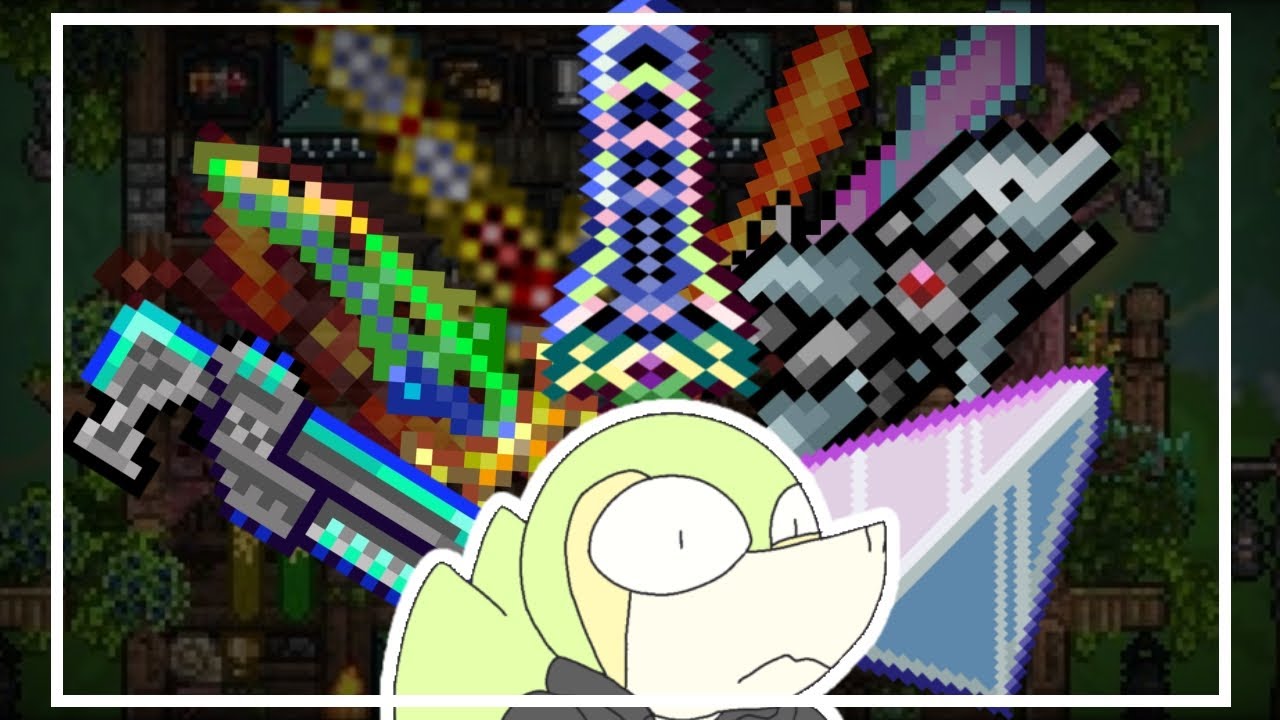 Que TAN peligrosas son las armas de TERRARIA? FT: @Jared Random