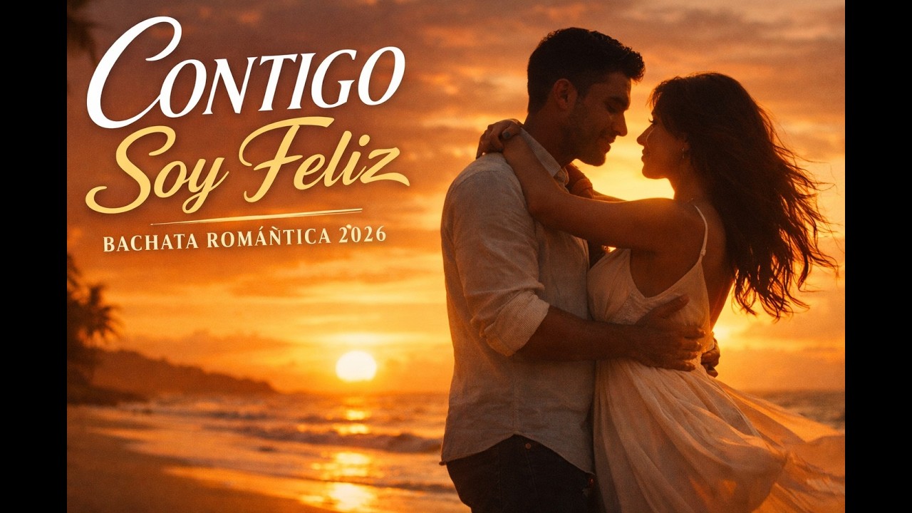 Contigo Soy Feliz | Bachata Romántica.  #Bachata #BachataRomantica #enamorados #musica