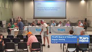 TCAPS Board of Education Regular Meeting 7.13.26