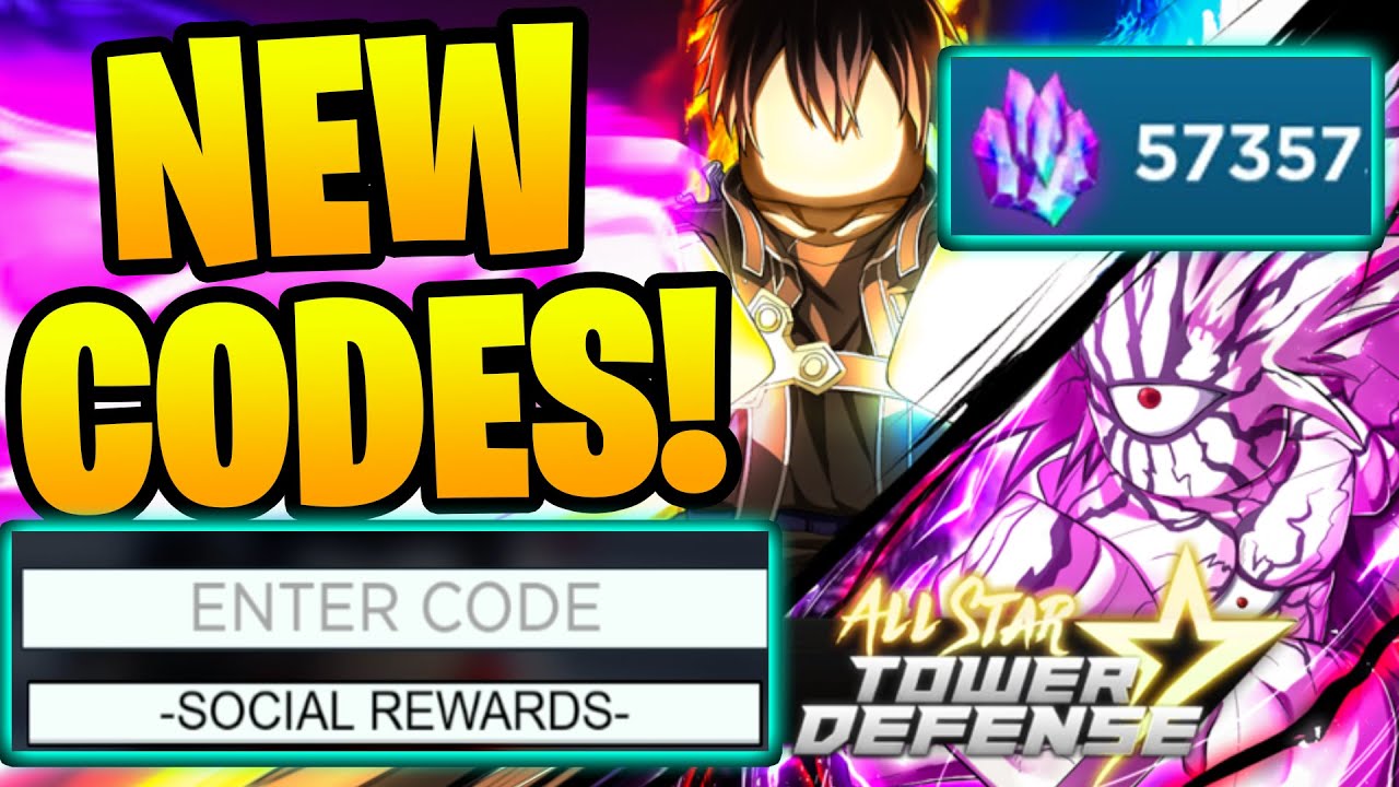 NEW UPDATE CODE in Roblox All Star Tower Defense! 