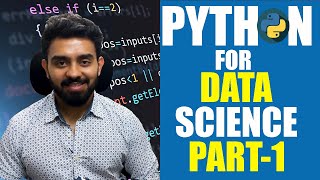 Python fundamentals for Data Science - Part  1 | Data types | Strings | Lists