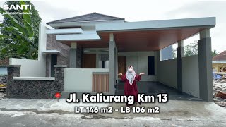 Rumah Baru Mewah Minimalis Tropis di Jalan Kaliurang KM 13 dekat Kampus UII, Sekolah Al Azhar Cairo