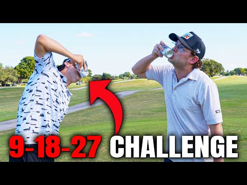 Breaking 27, Drinking 18 Beers, Playing 9 Holes.