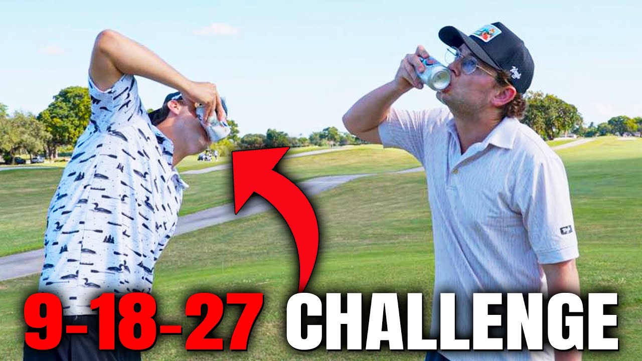 Breaking 27, Drinking 18 Beers, Playing 9 Holes.
