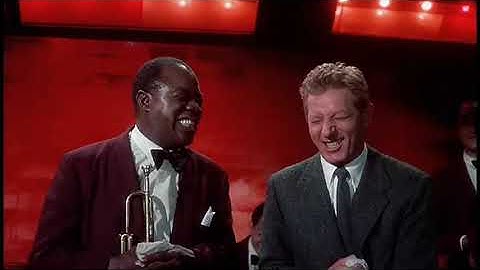Danny Kaye | When the Saints Go Marching In with Louis Armstrong | The Five Pennies,1959