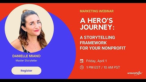 The Hero’s Journey – Storytelling Framework Webinar