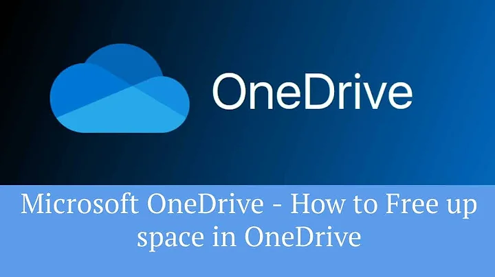 Microsoft OneDrive - How to Free up space in Microsoft Windows 10 OneDrive | Extra space in Windows