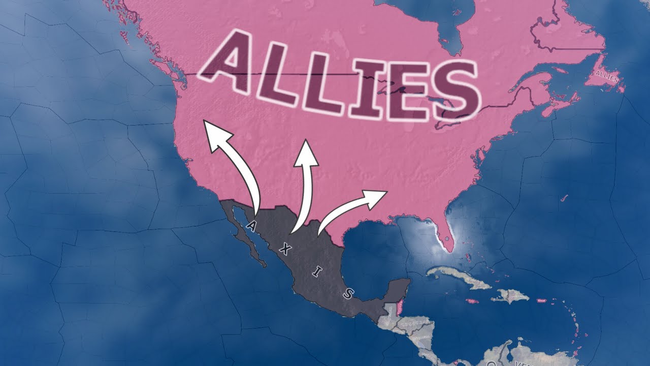What If Mexico Joined The Axis? HOI4 Timelapse YouTube