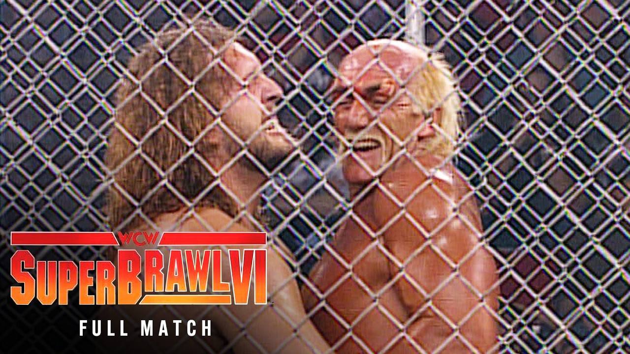FULL MATCH: Hulk Hogan vs. The Giant | Steel Cage Match: WCW SuperBrawl VI