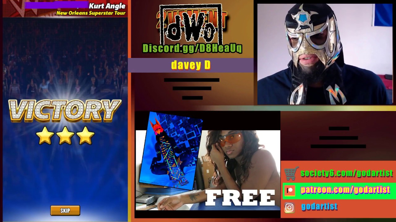 2vement/dWo- King of Wrestlemania (Day 6)- Davey D