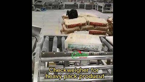 Heavy Duty Checkweigher WINS Against Cheap Alternatives for Bag Packaging