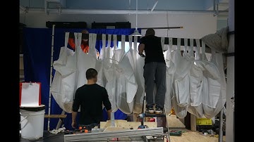 homebuilt aircraf wing spar load testing