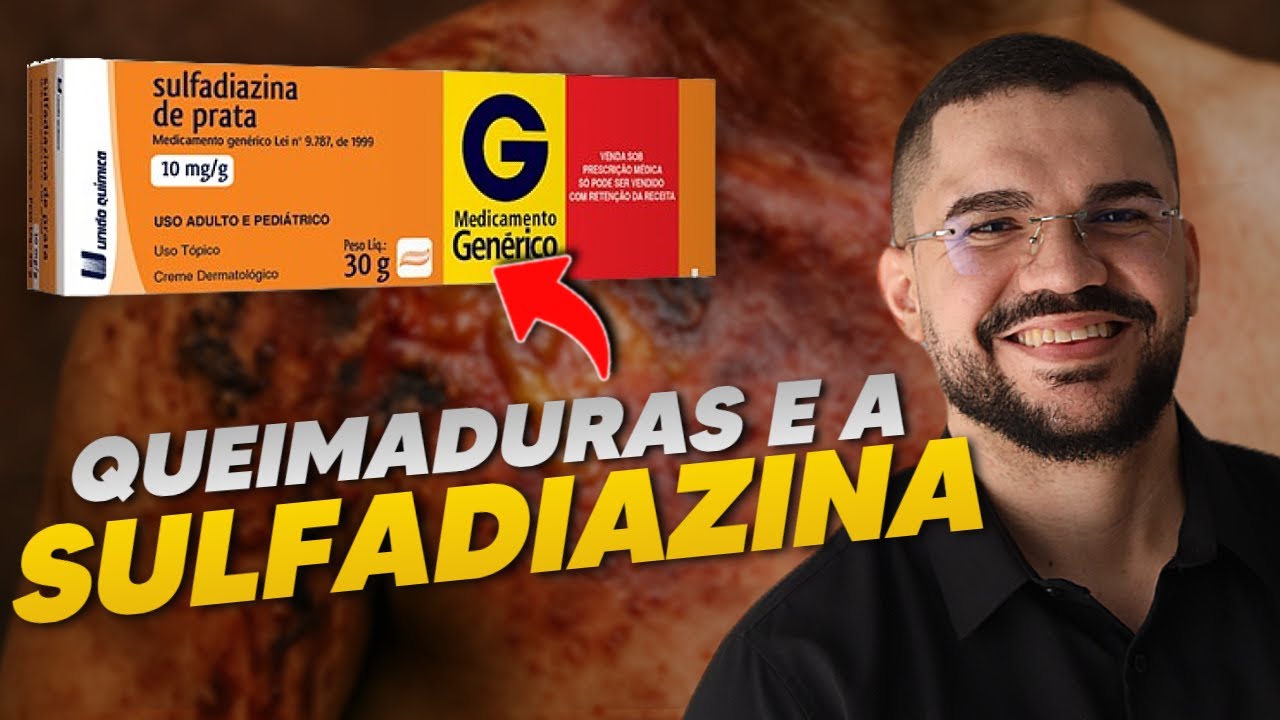 SULFADIAZINA DE PRATA EM QUEIMADURAS - PODE UTILIZAR? - YouTube