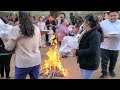 Baile de la Lumbre.  La boda de Apolinar y Yamilex.  Santa Martha Chichihualtepec, Oaxaca, 2023.