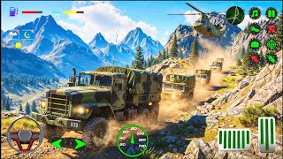 US Military Cargo Truck Sim 3D - Army Vehicle   Transporter Truck Driving - Android gameplay  screenshot 1