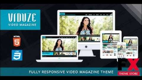 Preview Viduze - Video Magazine HTML Template TForest